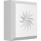 Ekena Millwork Standard Sedgwick Spiral Rosette With Beveled Edge, 3"W x 3"H x 1"P ROSP030X030X100SDG13 - alternate 1